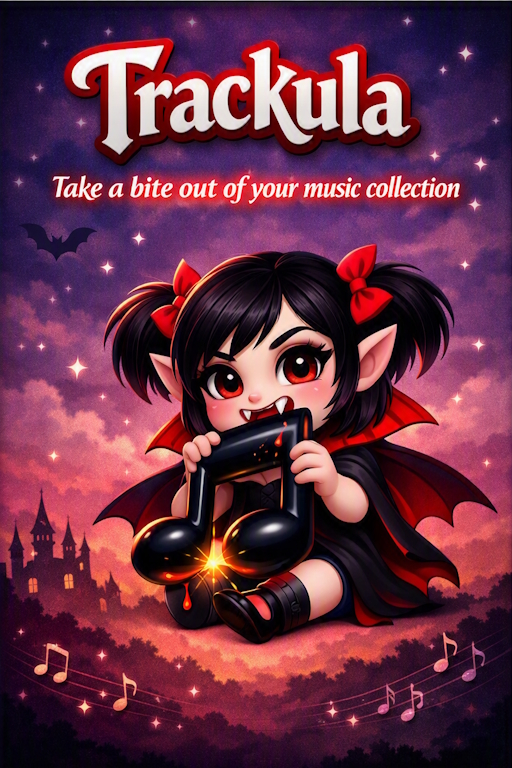 Trackula Poster