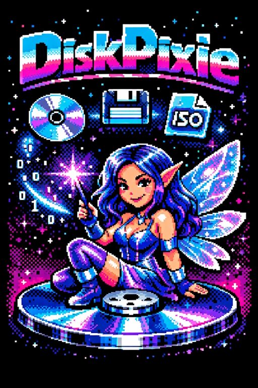 DiskPixie Poster